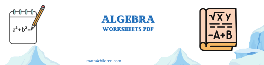 Algebra Grade 6 Worksheets 