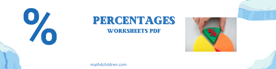 6th Grade Percent Worksheets