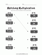 free worksheet multiplication 7 times table