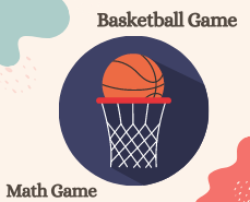 math games basketball hoop