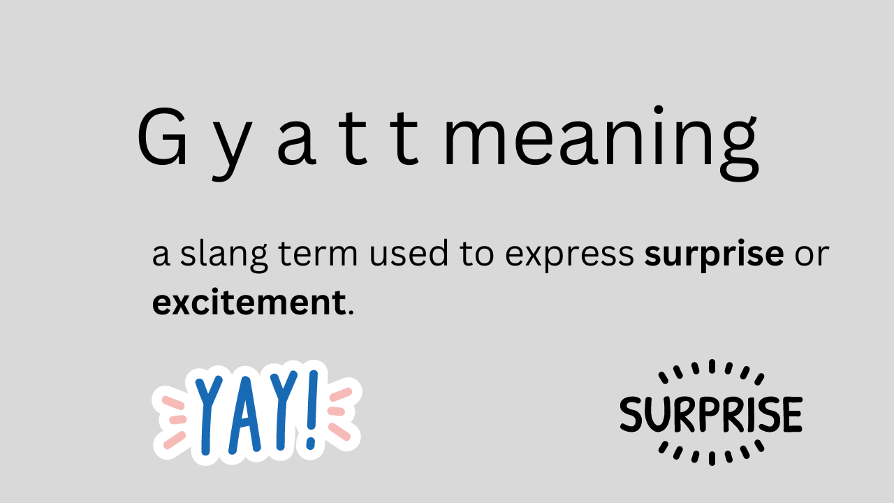 G y a t t meaning - Learn a new slang.