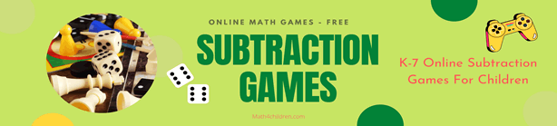 Free subtraction games online for children.